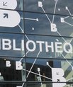 The public library Part Dieu, in Lyon