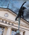 The front entrance of 'Børsen', the stock exchange