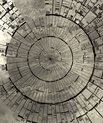 Abstract photo of cracked metallic 