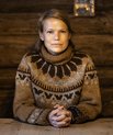 Female in thick jumper portrait