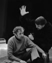 Kalle Holmberg is seen here directing Friedrich Schiller's 'Rosvot' (The Robbers) at the Helsinki City Theater.